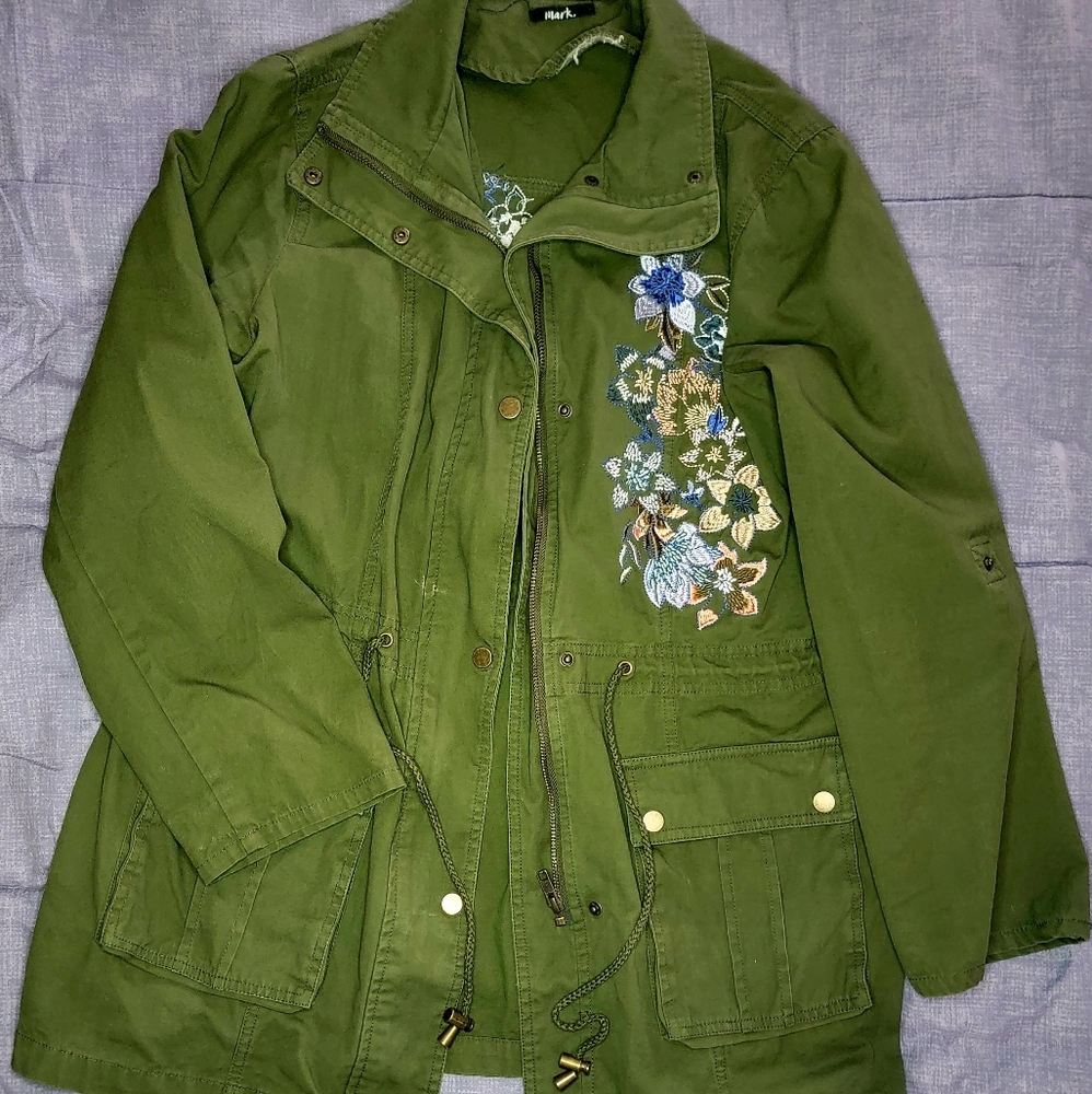 'mark.' Embroidered Jacket